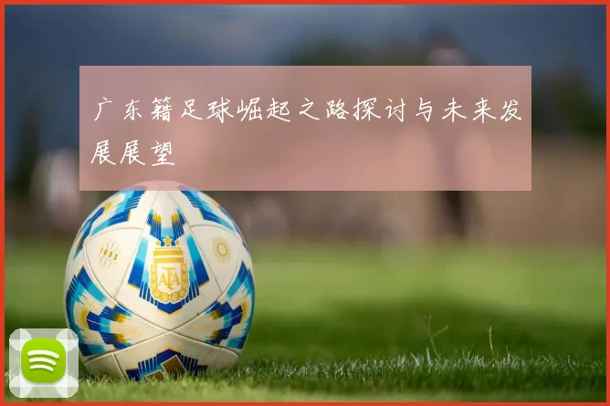 广东籍足球崛起之路探讨与未来发展展望